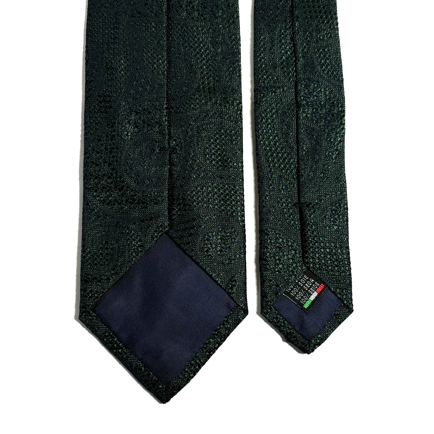 PHOENIX Green Paisley Silk Grenadine Jacquard Tie