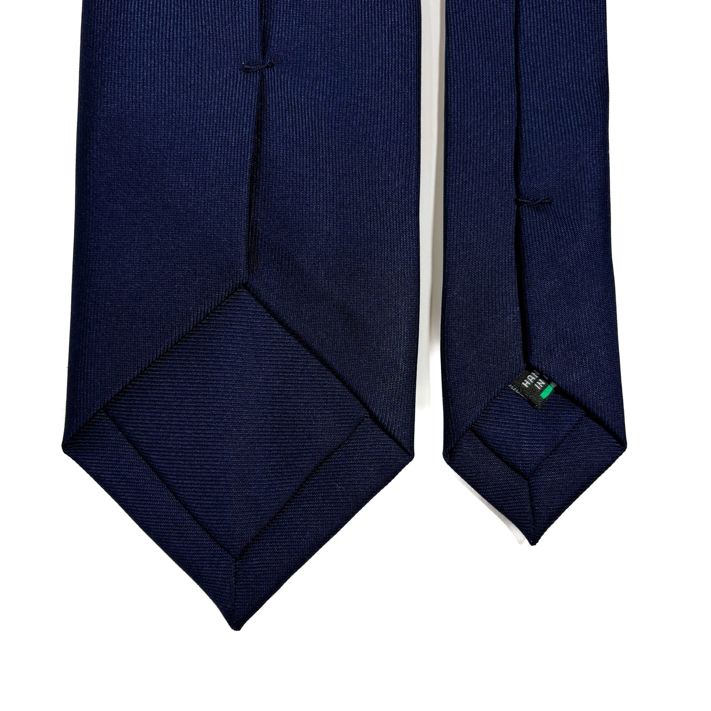 Navy Blue English Silk Twill Tie