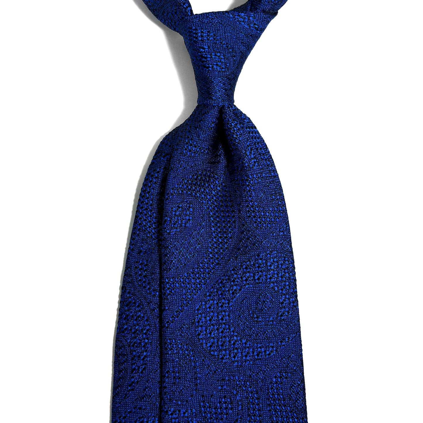 PHOENIX Royal Blue Paisley Silk Grenadine Jacquard Tie