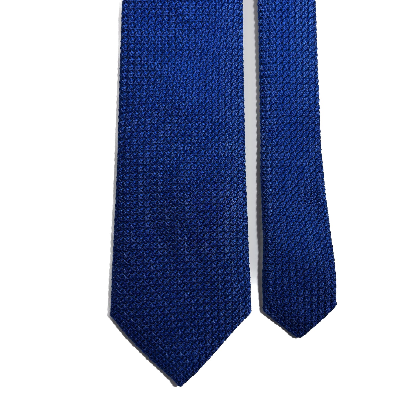 Royal Blue Silk Grenadine Tie (Garza Grossa)