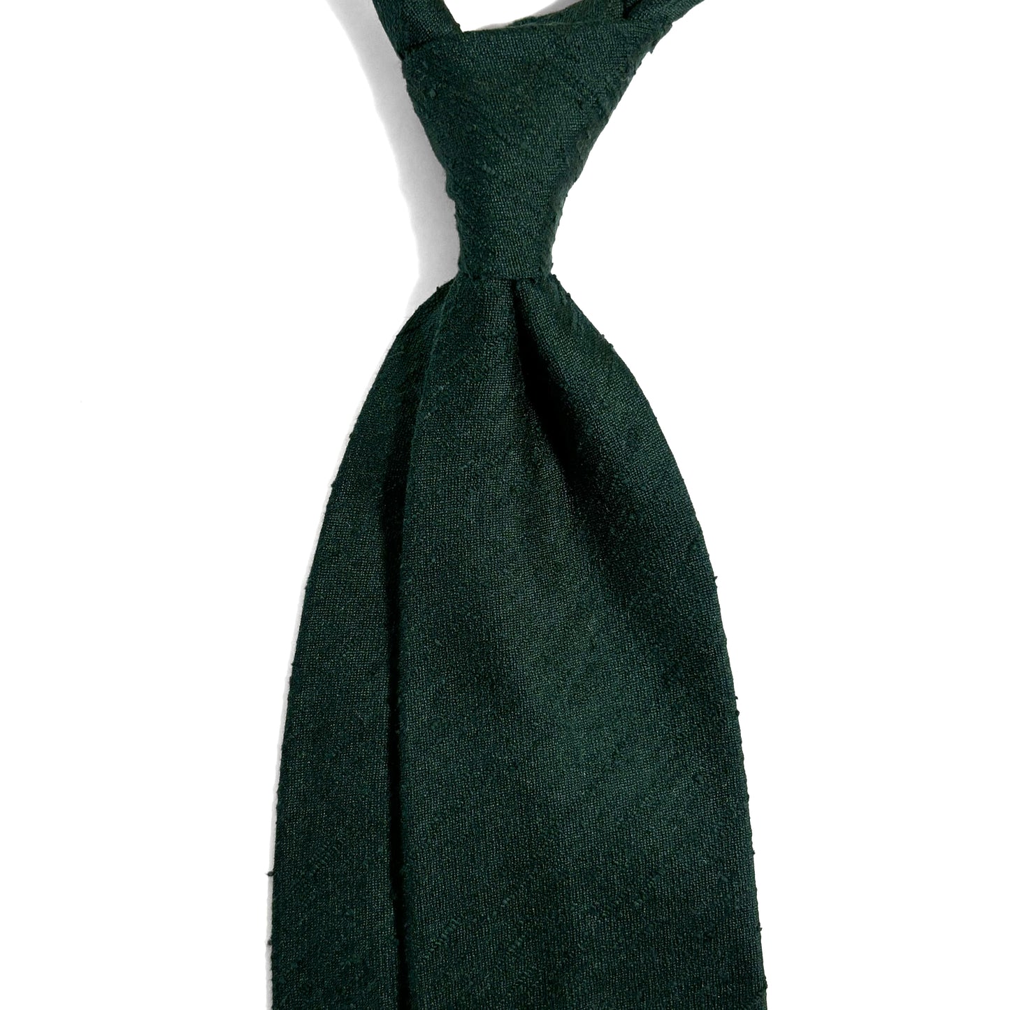 Forest Green Silk Shantung Tie