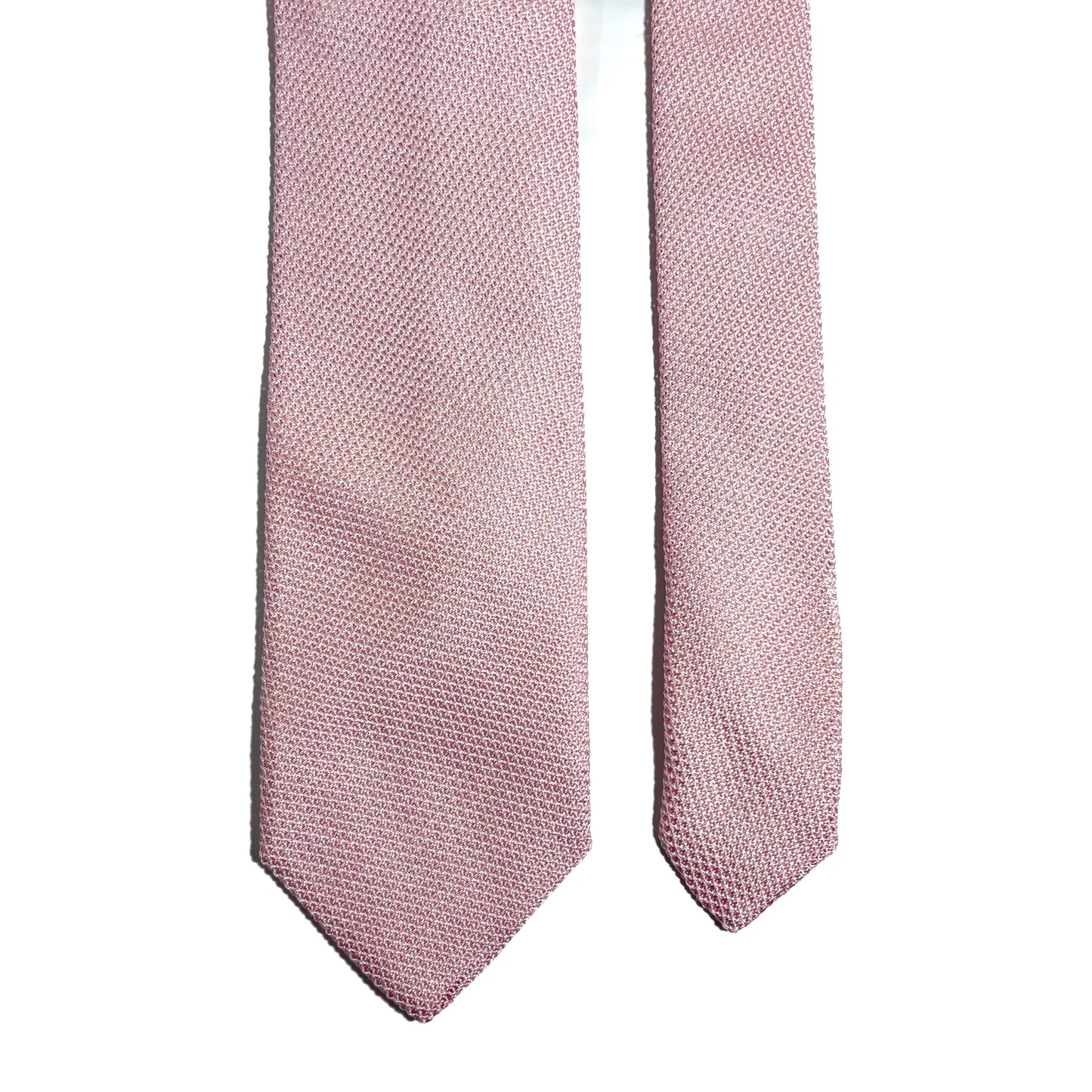 Light Pink Silk Grenadine Tie (Garza Fina)