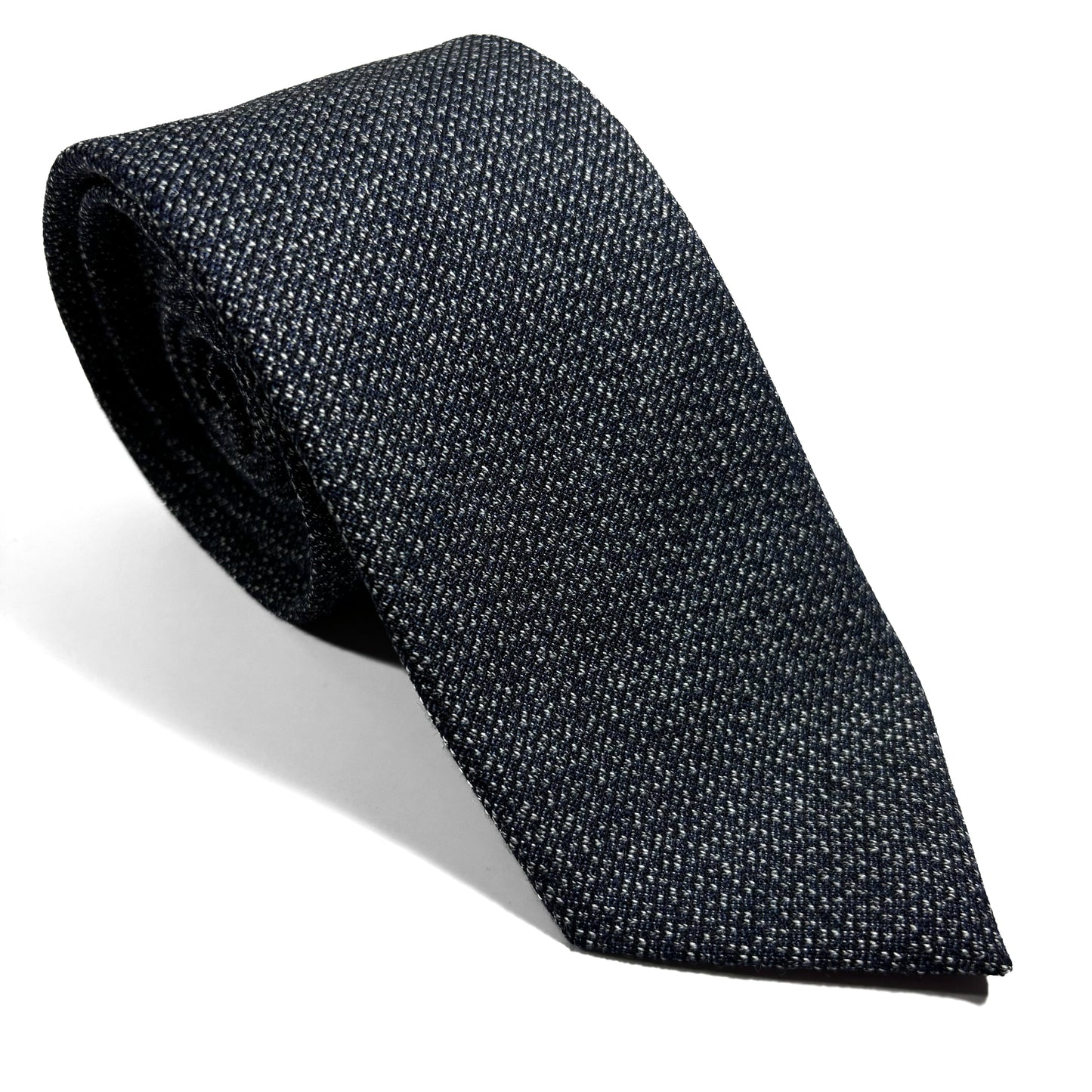 Charcoal Gray Wool Tie