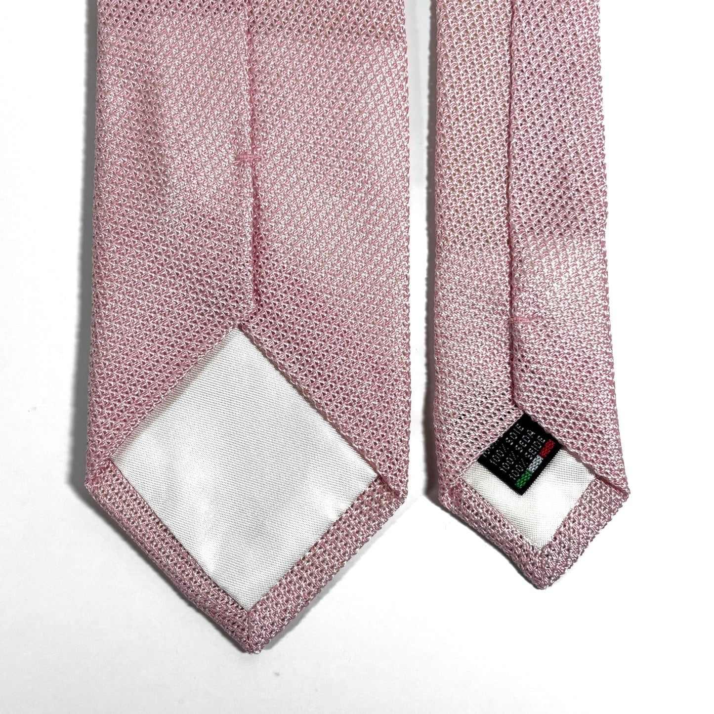 Light Pink Silk Grenadine Tie (Garza Fina)