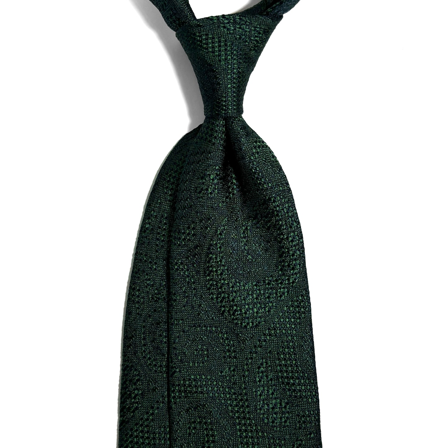 PHOENIX Green Paisley Silk Grenadine Jacquard Tie