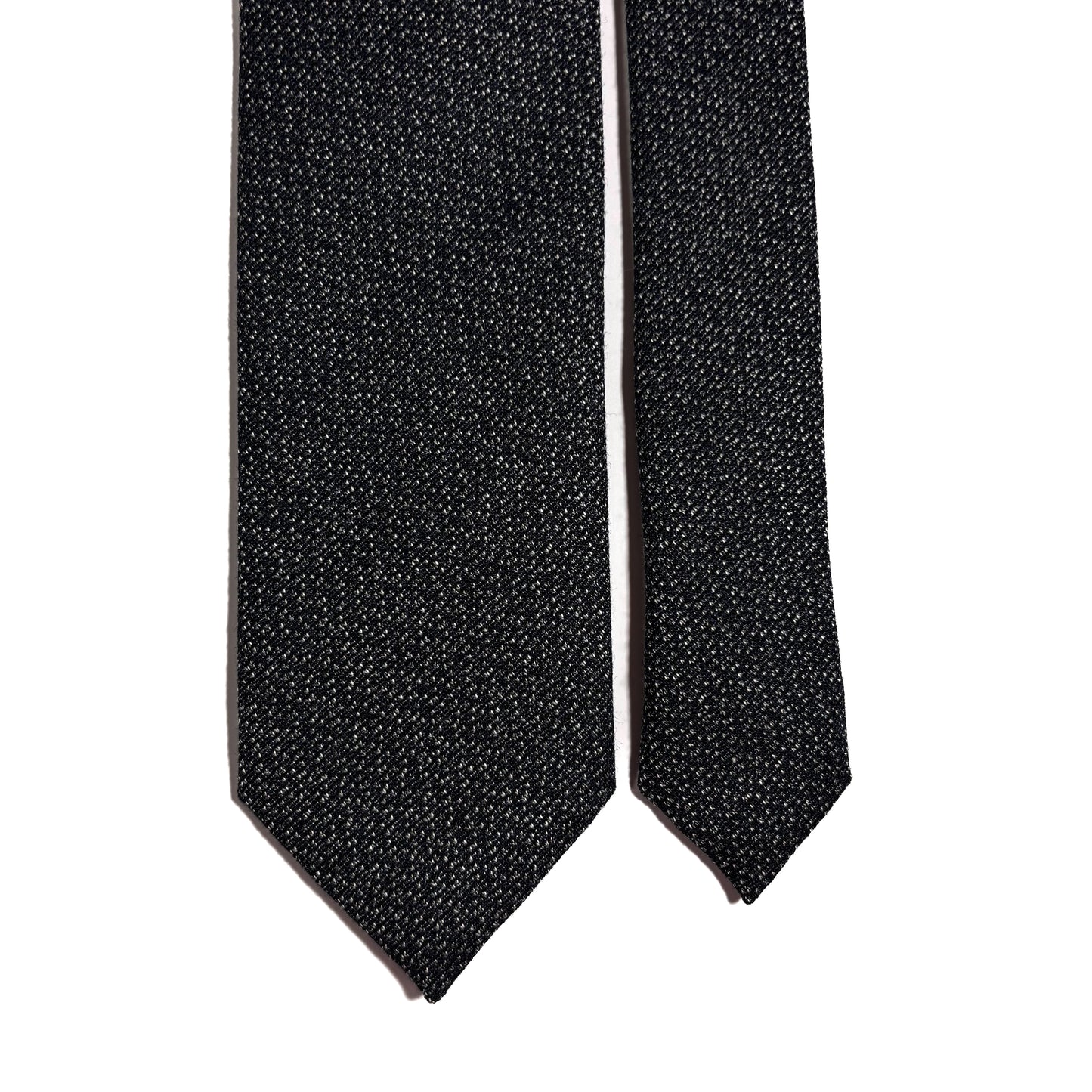 Charcoal Gray Wool Tie
