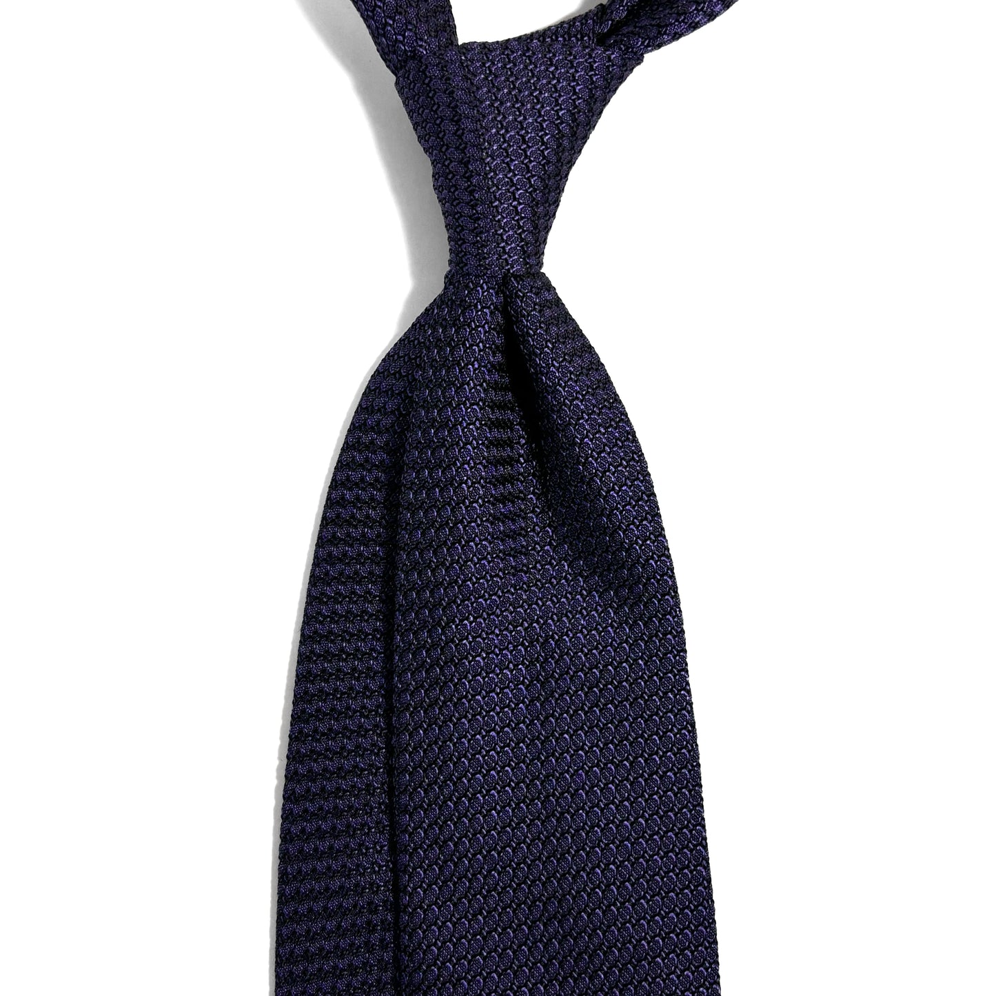 Purple Silk Grenadine Tie (Garza Grossa)