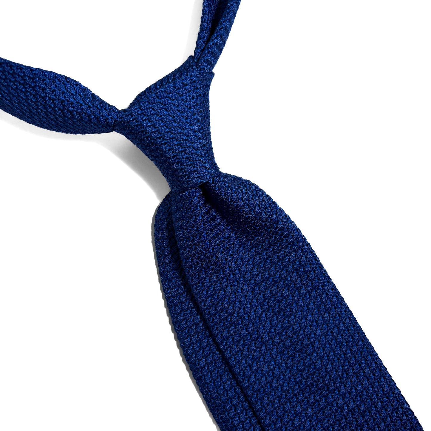 Royal Blue Silk Grenadine Tie (Garza Grossa)