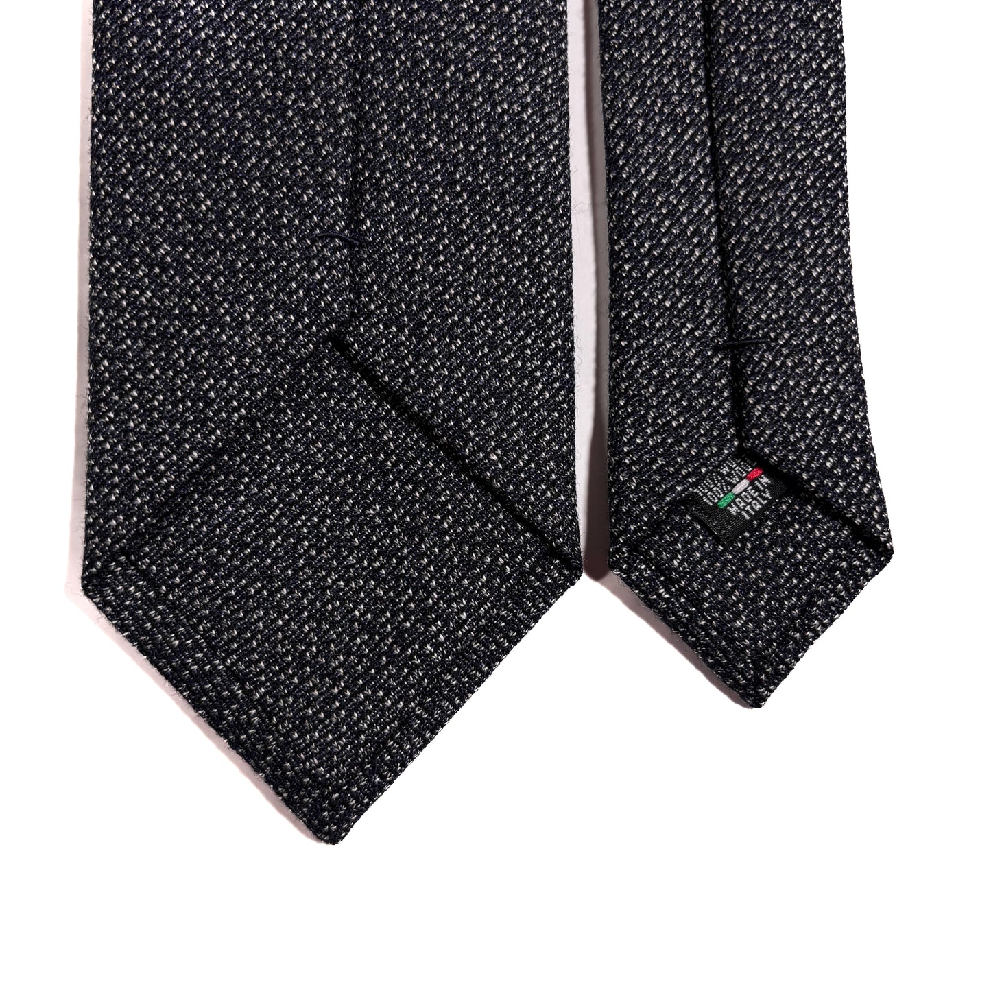 Charcoal Gray Wool Tie