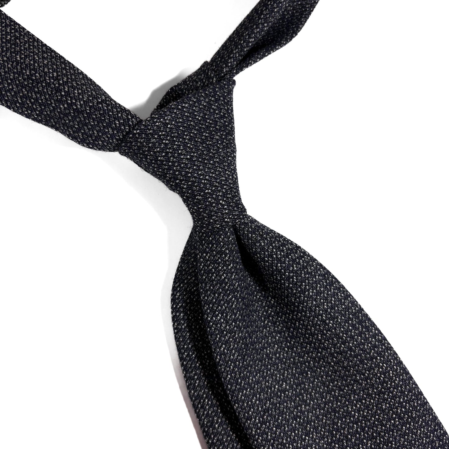 Charcoal Gray Wool Tie