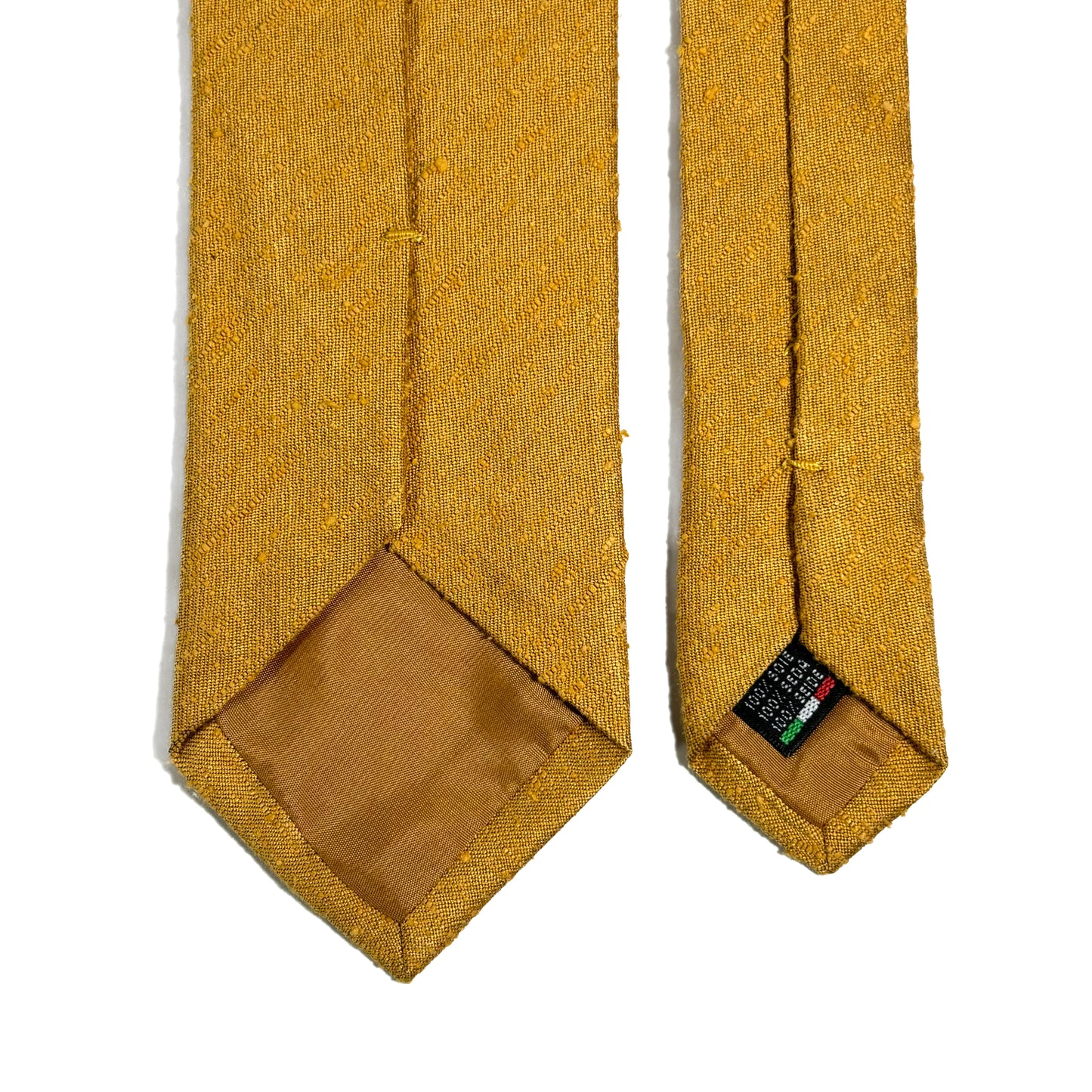Gold Silk Shantung Tie