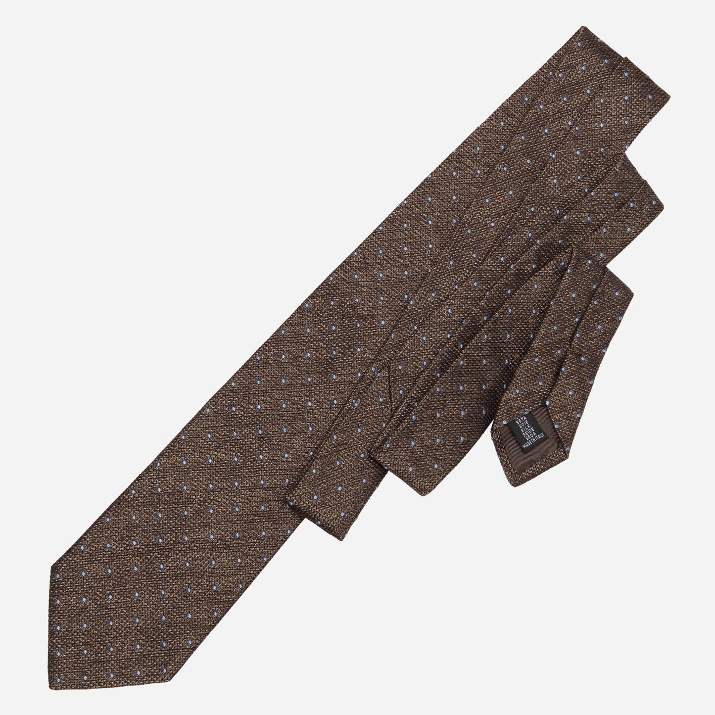Mattei - Silk Grenadine Tie - Brown
