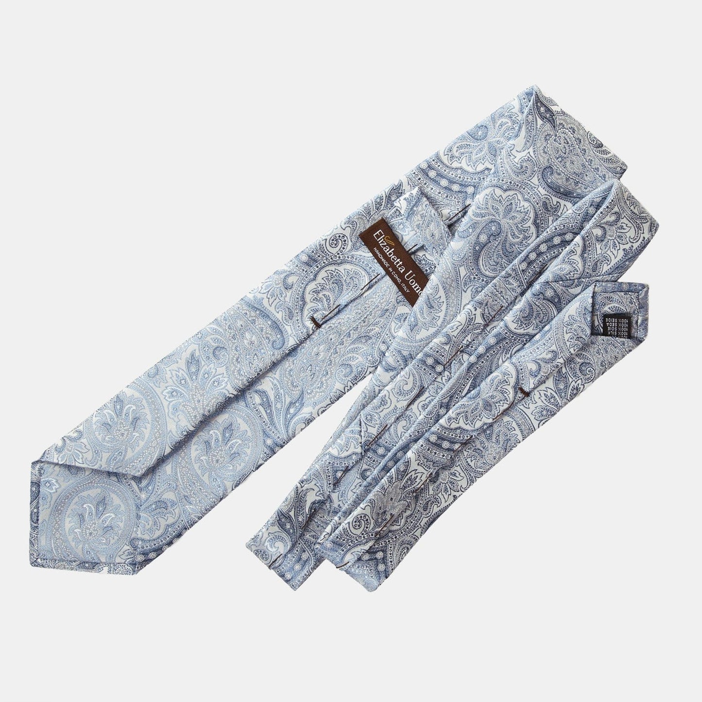 Montecarlo - Silk Jacquard Tie - Blue