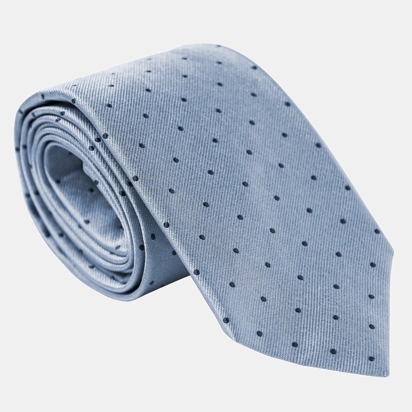 Pisa - Silk Jacquard Tie - Sky Blue