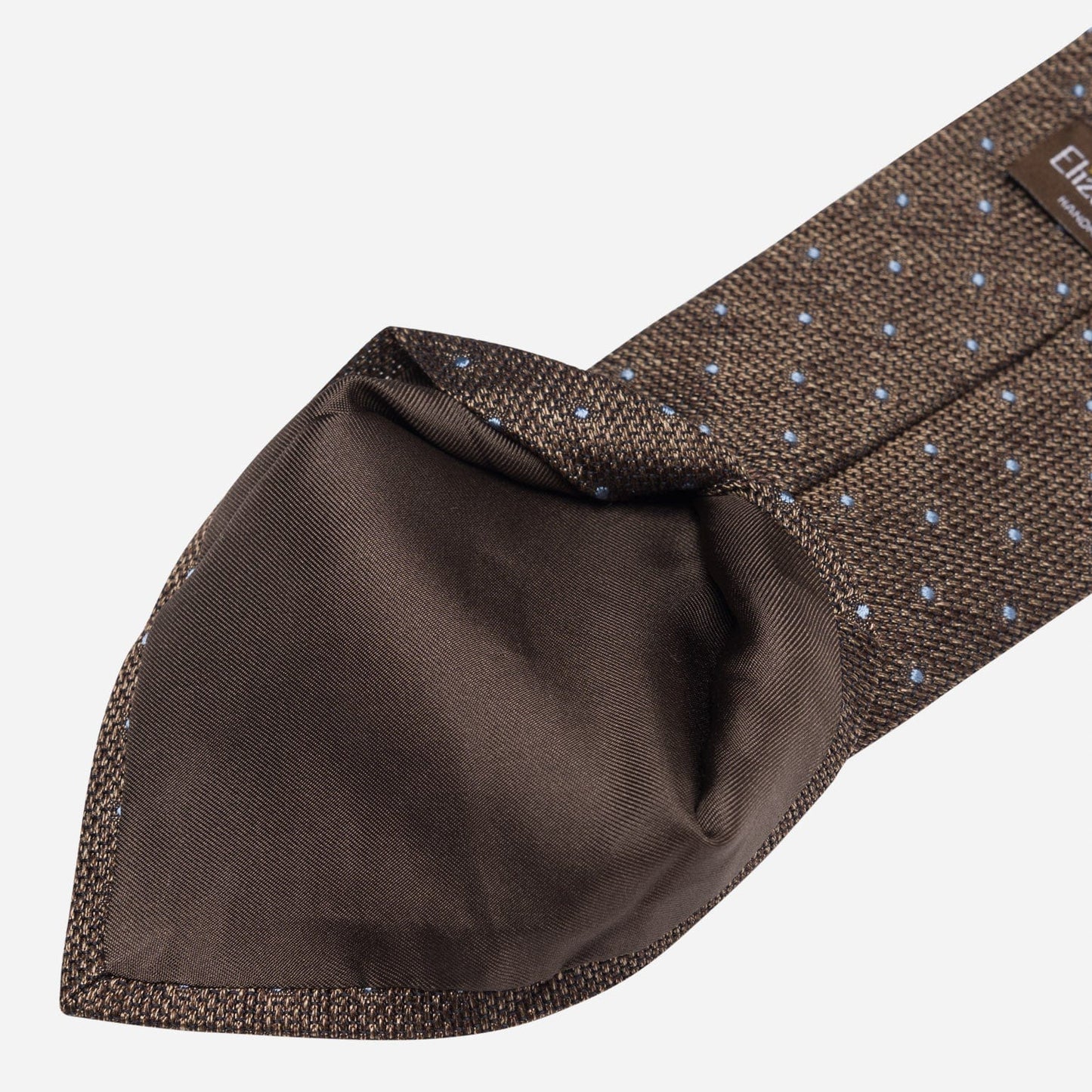 Mattei - Silk Grenadine Tie - Brown