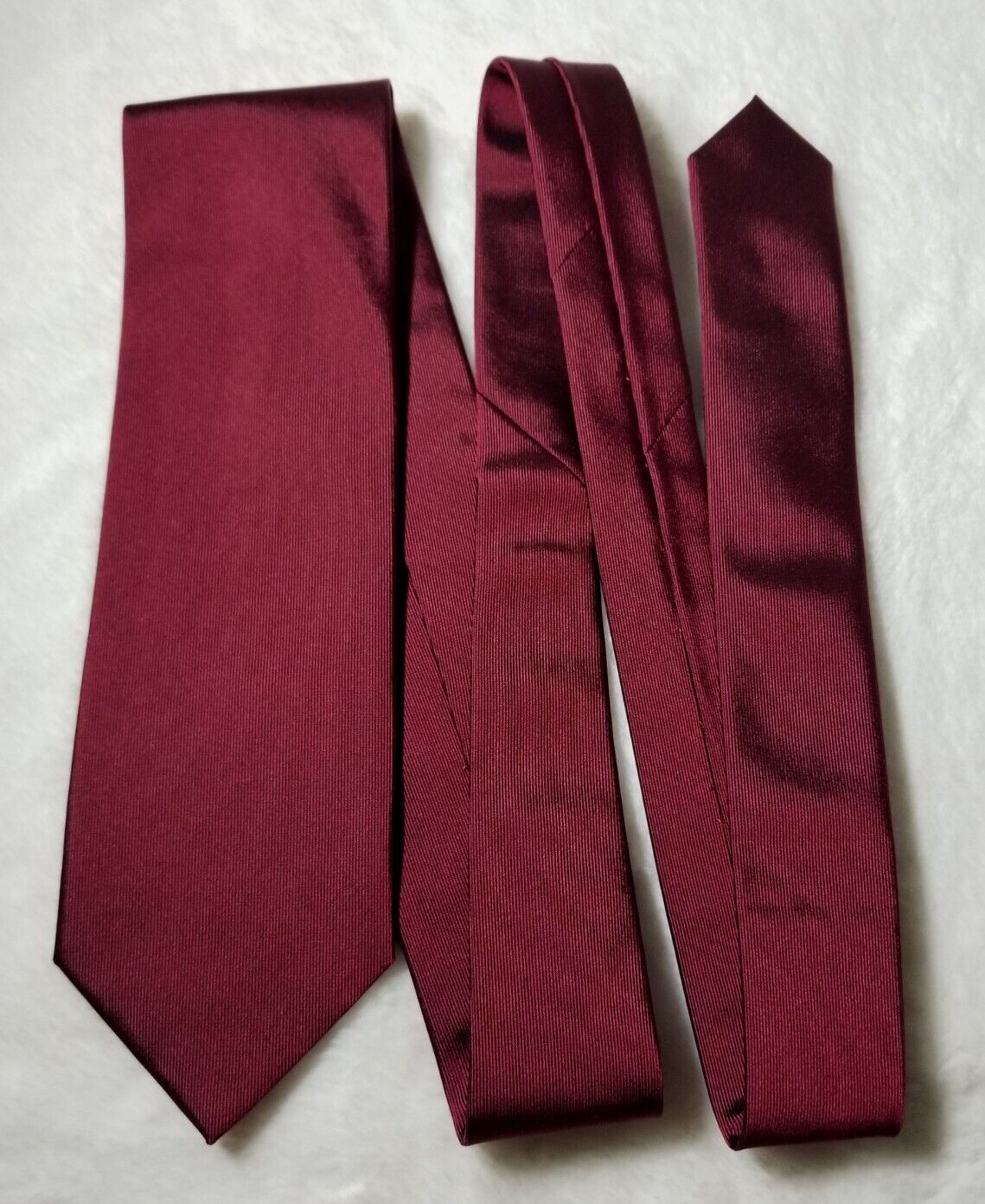 Red Woven Silk Tie