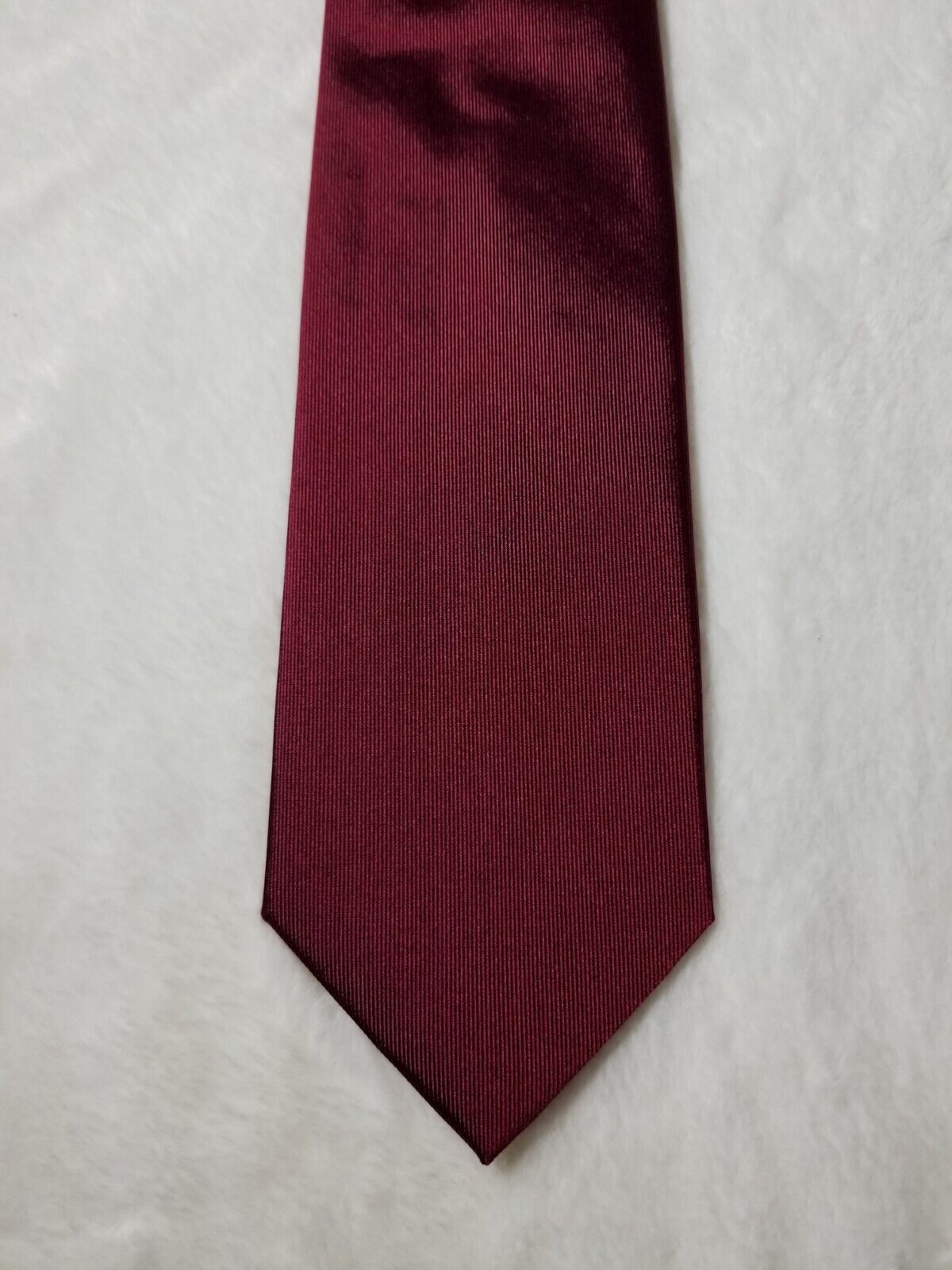 Red Woven Silk Tie