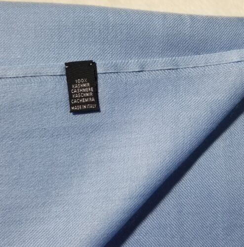 Sky Blue Cashmere Scarf