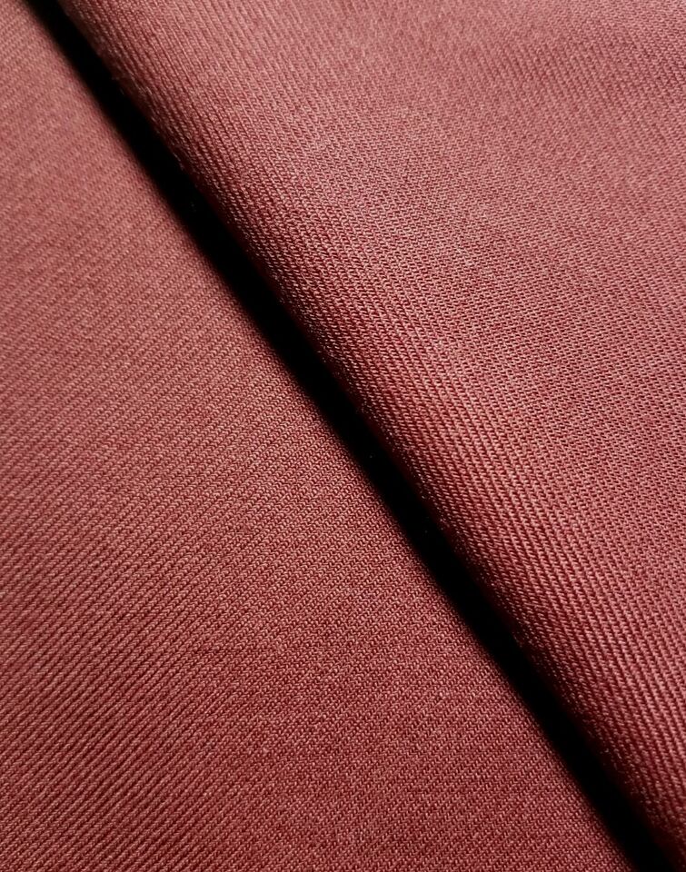 Reversible Red & Blue Floral Ancient Madder Silk Scarf