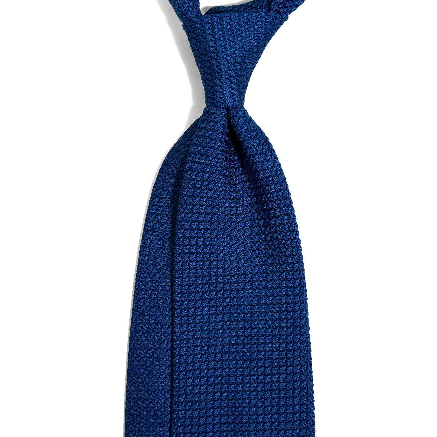 Royal Blue Silk Grenadine Tie (Garza Grossa)