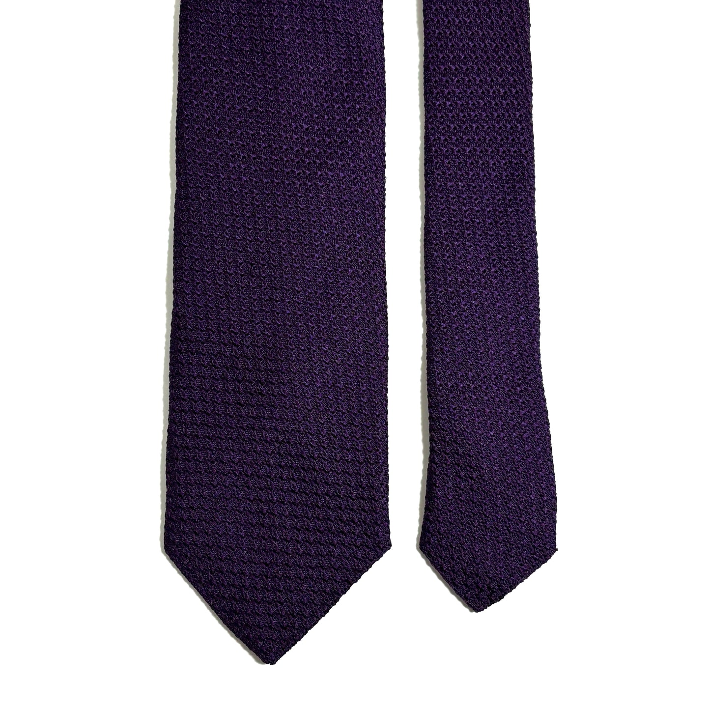 Purple Silk Grenadine Tie (Garza Grossa)