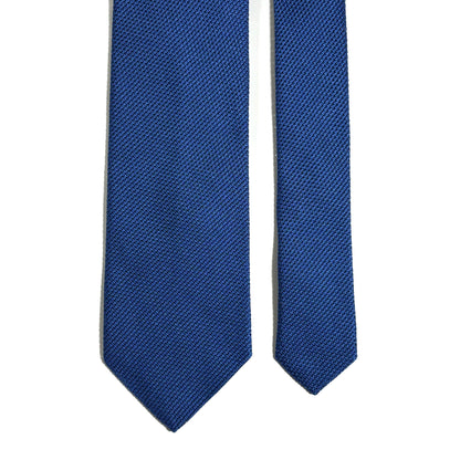 Azure Blue Silk Grenadine Tie (Garza Fina)