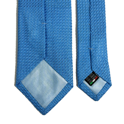 Light Blue Silk Grenadine Tie (Garza Grossa)