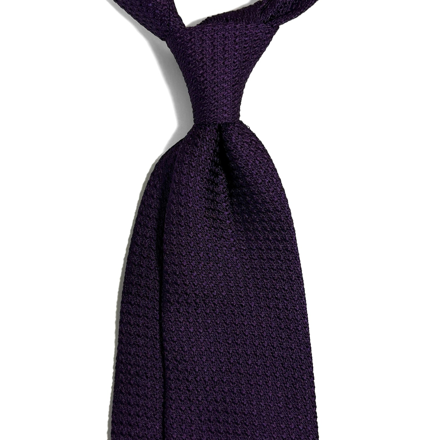 Purple Silk Grenadine Tie (Garza Grossa)