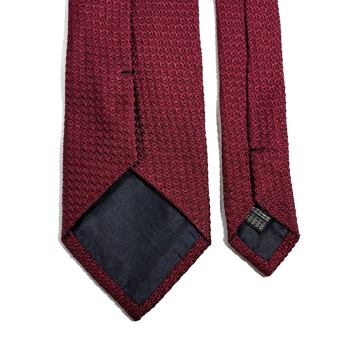 Maroon Silk Grenadine Tie (Garza Grossa)