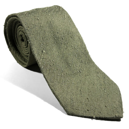 Sage Green Silk Shantung Tie