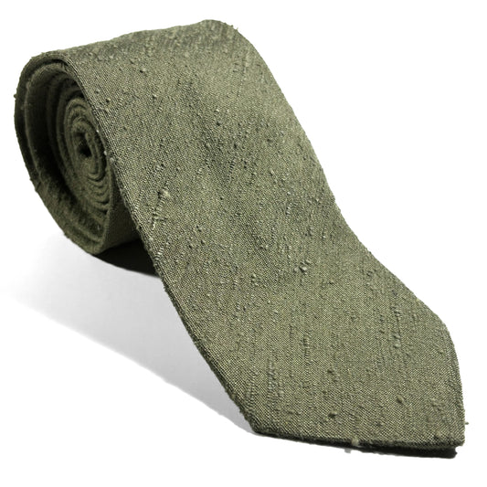 Sage Green Silk Shantung Tie