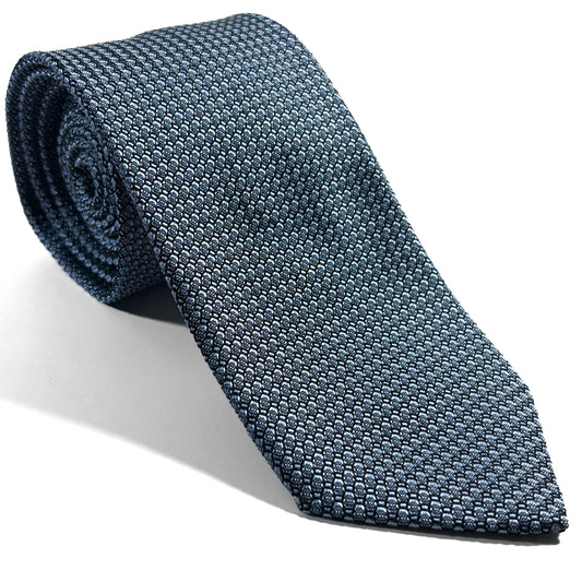 Ice Blue Silk Grenadine Tie (Garza Grossa)
