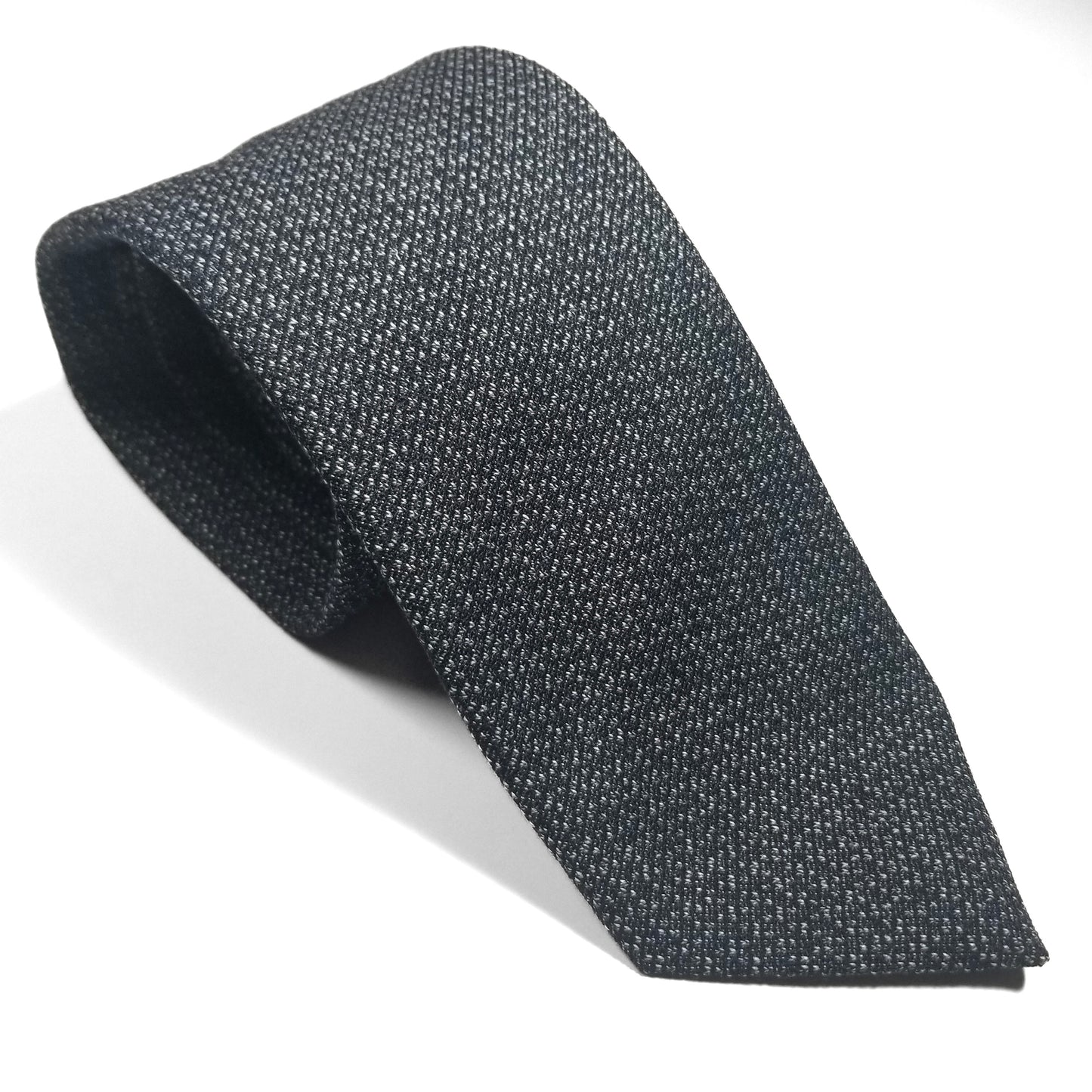 Charcoal Gray Wool Tie