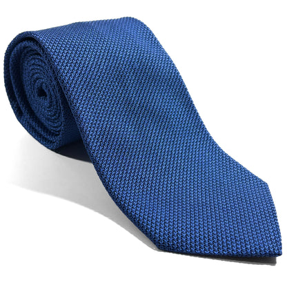 Azure Blue Silk Grenadine Tie (Garza Fina)