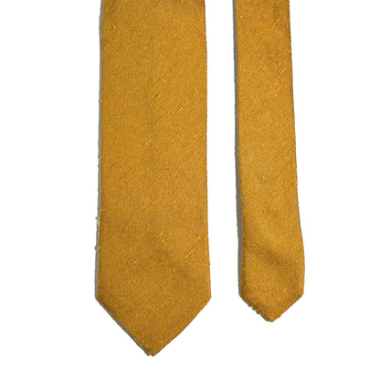 Gold Silk Shantung Tie