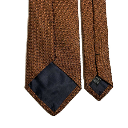 Honey Orange Silk Grenadine Tie (Garza Grossa)