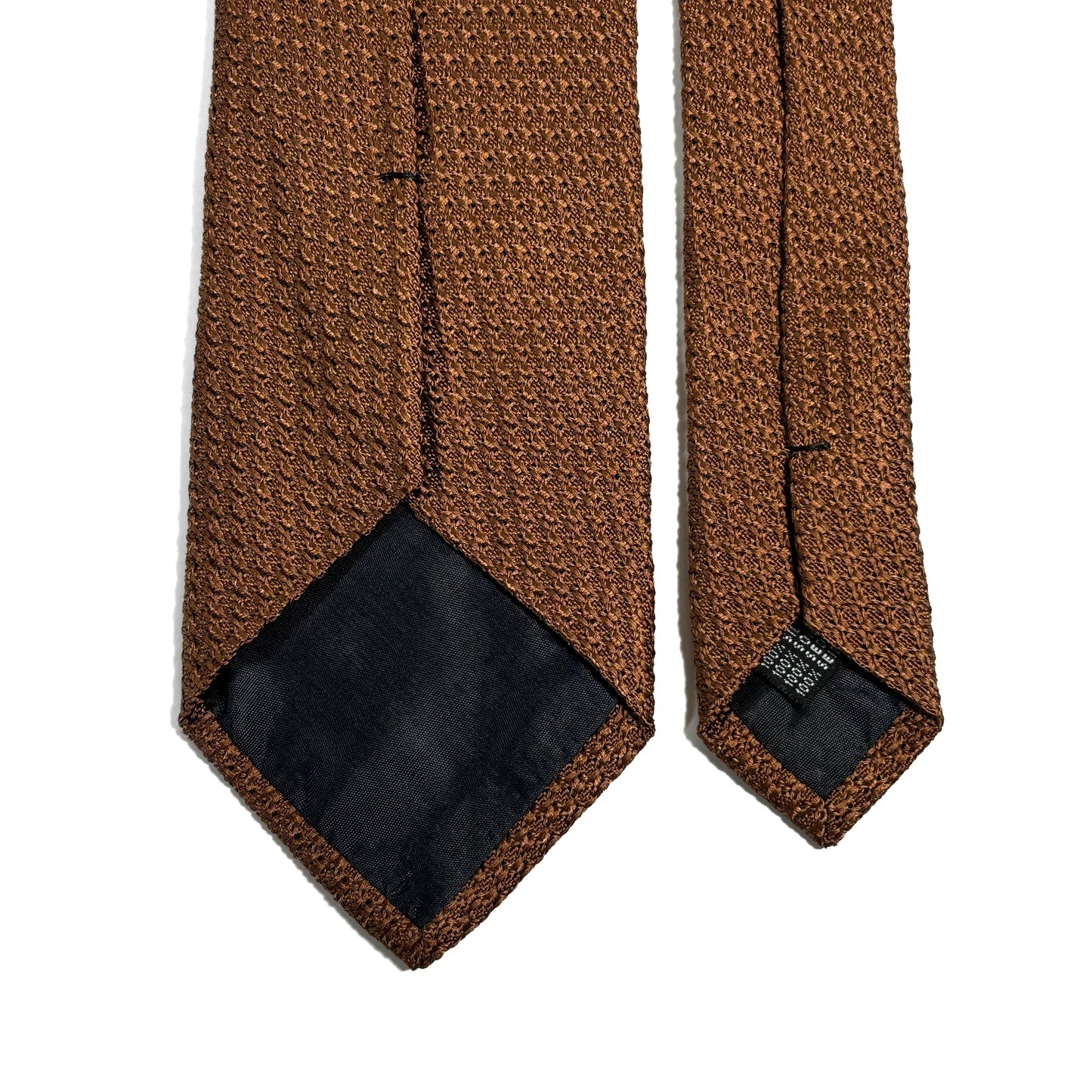 Honey Orange Silk Grenadine Tie (Garza Grossa)