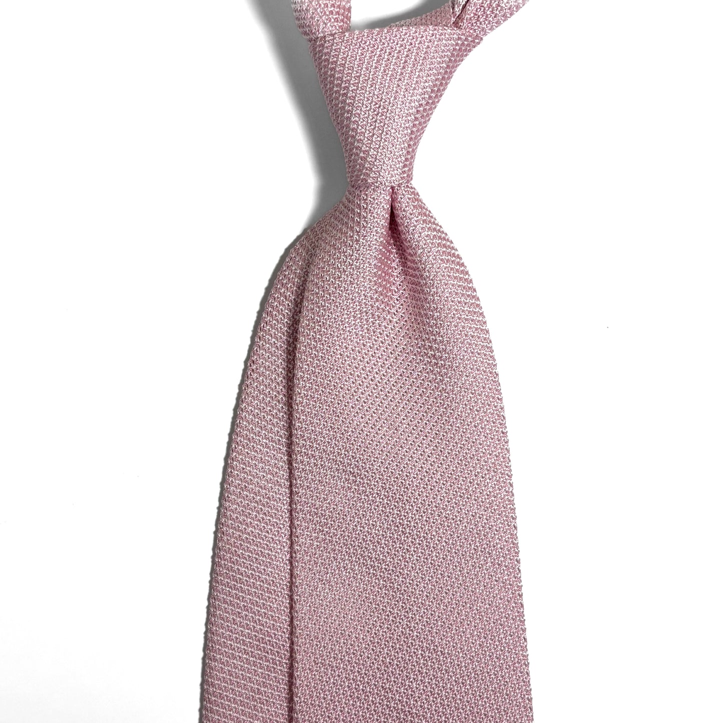 Light Pink Silk Grenadine Tie (Garza Fina)