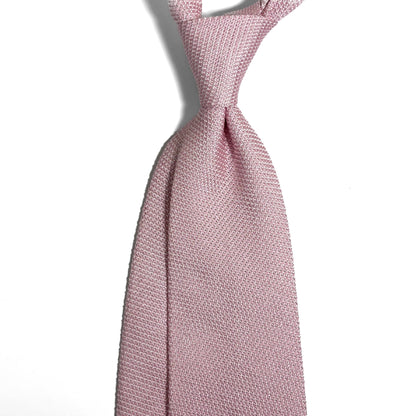 Light Pink Silk Grenadine Tie (Garza Fina)