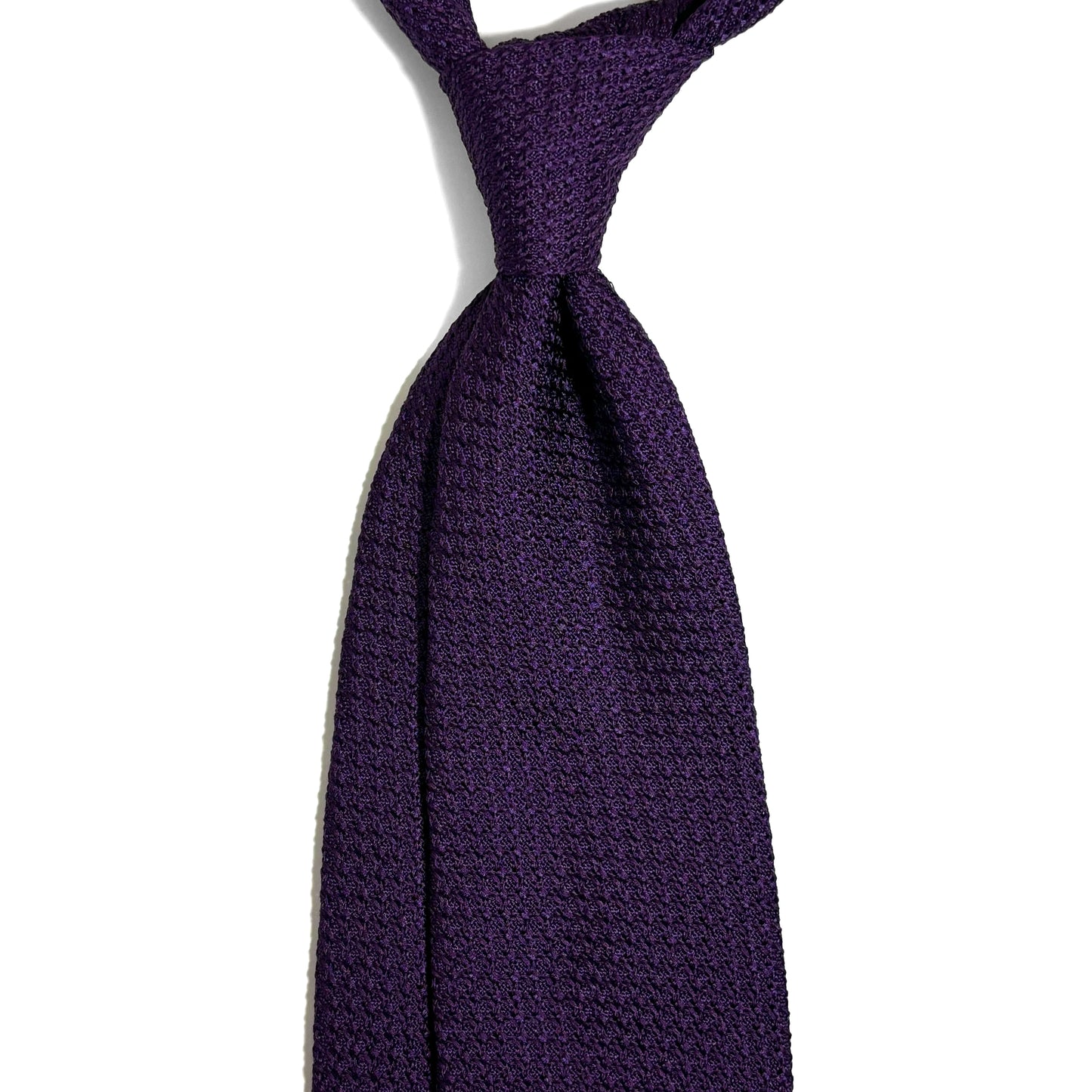 Purple Silk Grenadine Tie (Garza Grossa)