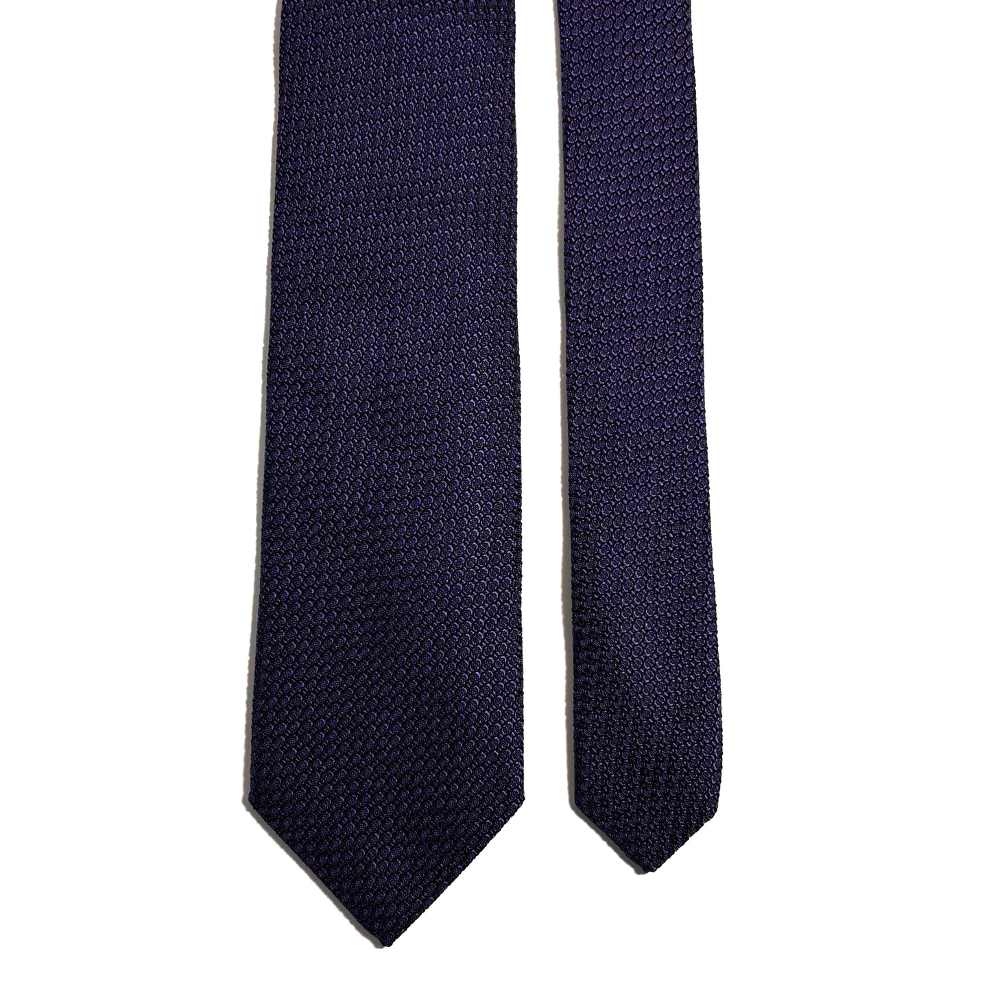 Purple Silk Grenadine Tie (Garza Grossa)