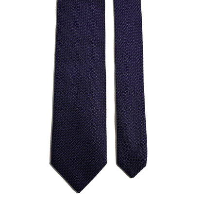 Purple Silk Grenadine Tie (Garza Grossa)