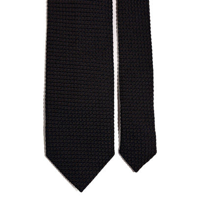 Brown Silk Grenadine Tie (Garza Grossa)