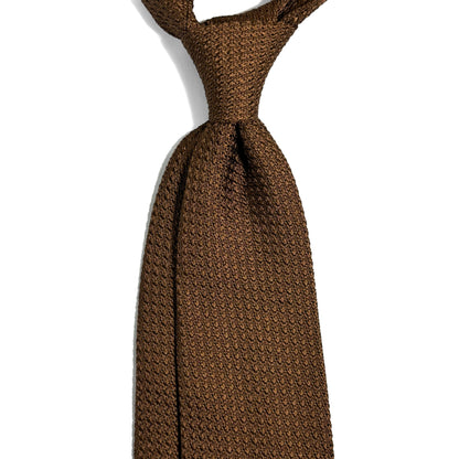 Honey Orange Silk Grenadine Tie (Garza Grossa)