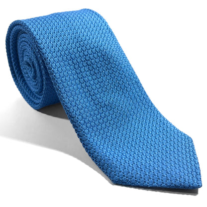 Light Blue Silk Grenadine Tie (Garza Grossa)