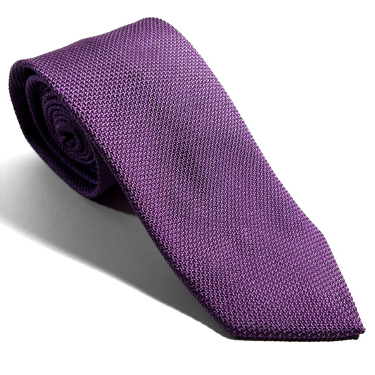 Light Purple Silk Grenadine Tie (Garza Fina)