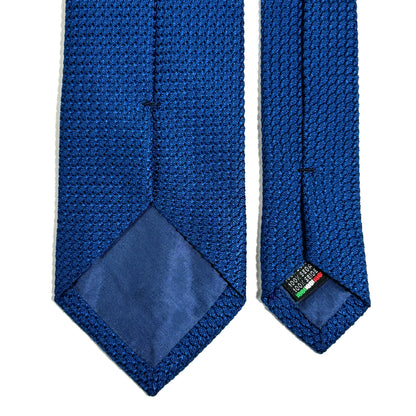 Royal Blue Silk Grenadine Tie (Garza Grossa)