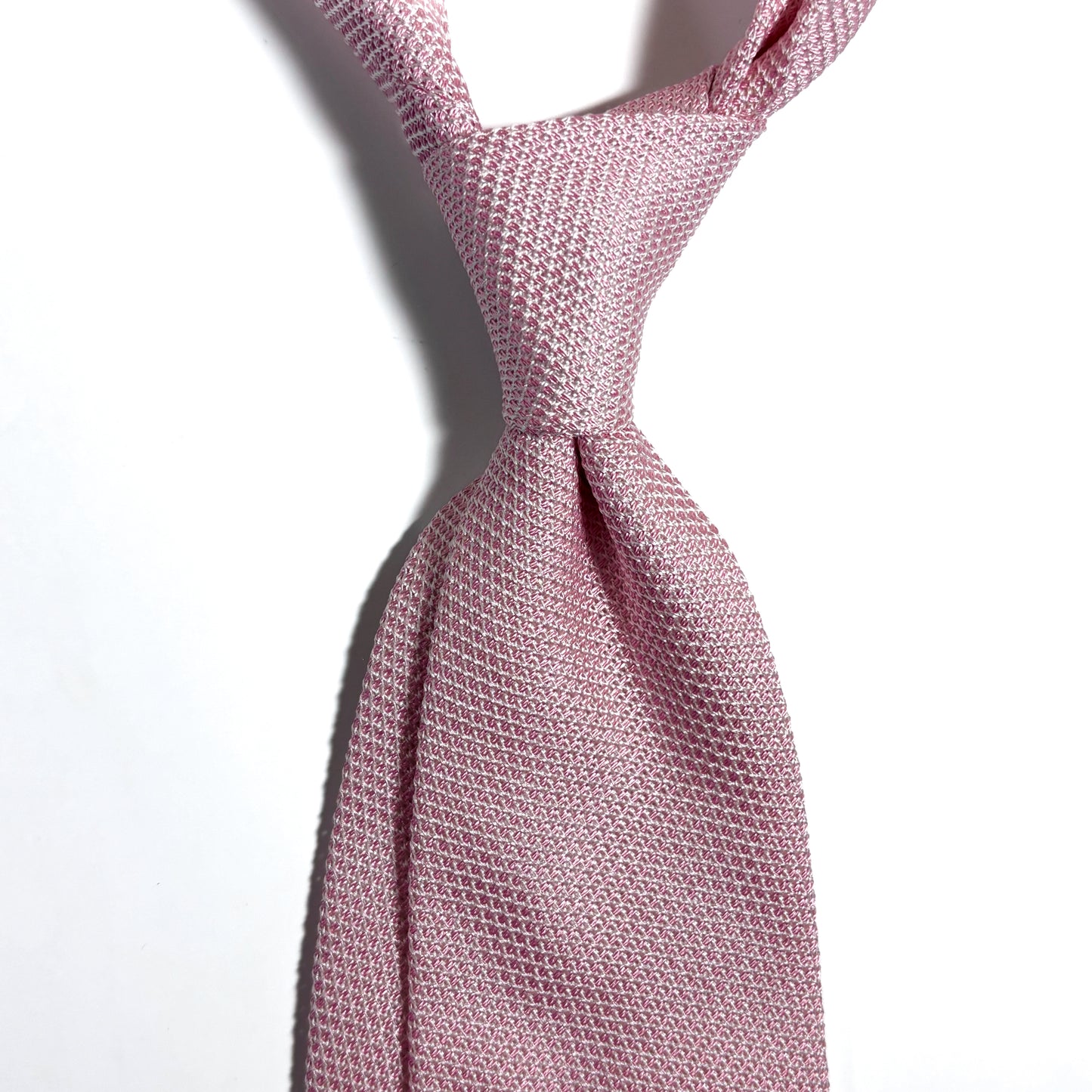 Light Pink Silk Grenadine Tie (Garza Fina)