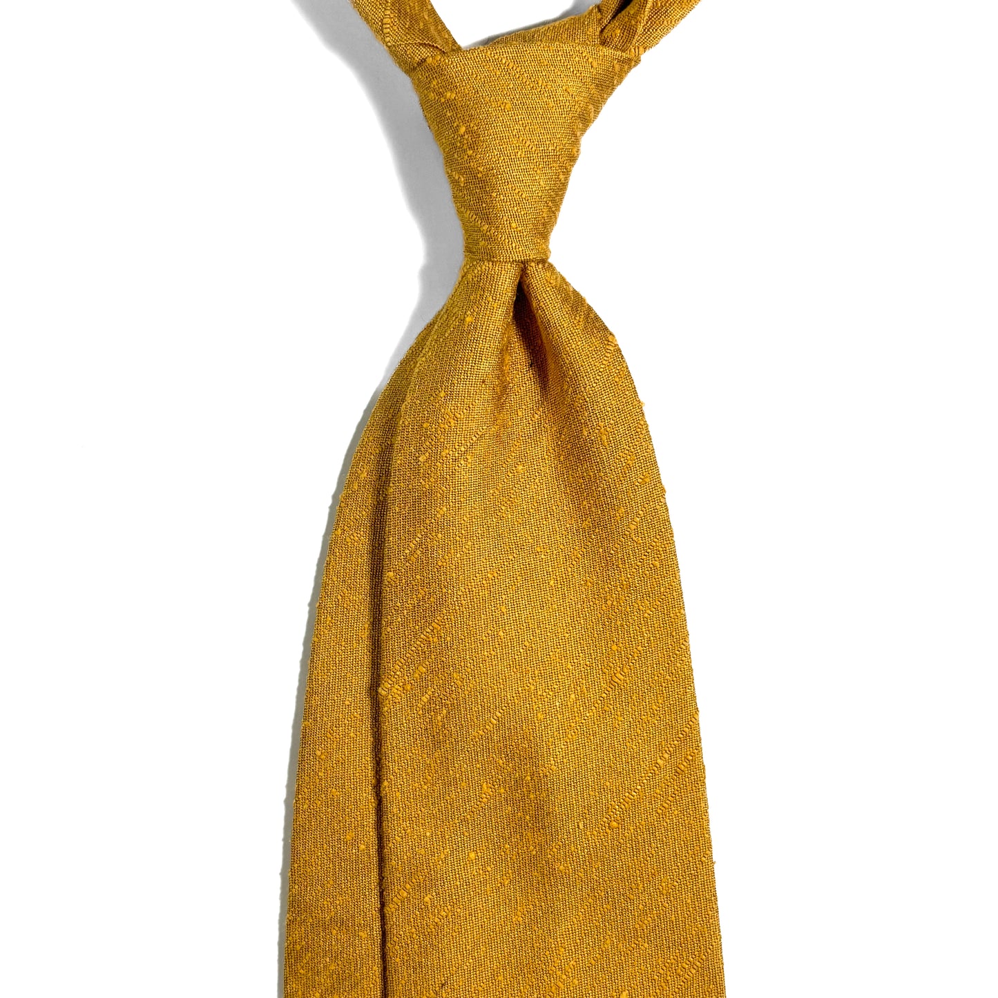 Gold Silk Shantung Tie