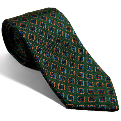 Green Diamond Silk Jacquard Tie